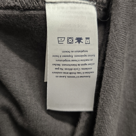 NWT Faherty Seasons Knit Long Sleeve Organic Cotton Shirt Dress Lagenlook Sz XS - Picture 15 of 16